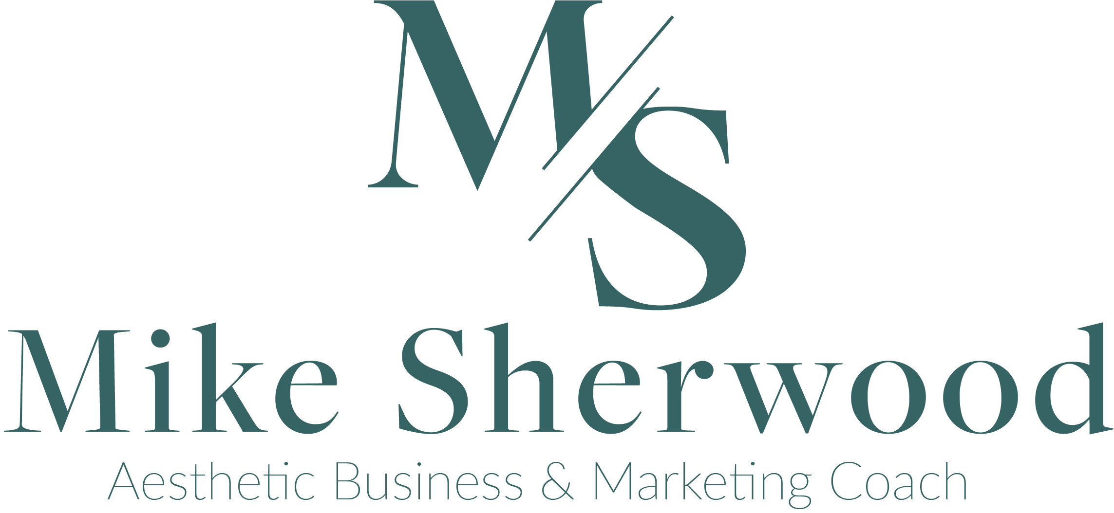 Mike Sherwood | Aesthetic Business & Marketing Coach Green Logo